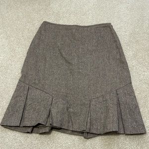 George Me| brown tweed ladies skirt